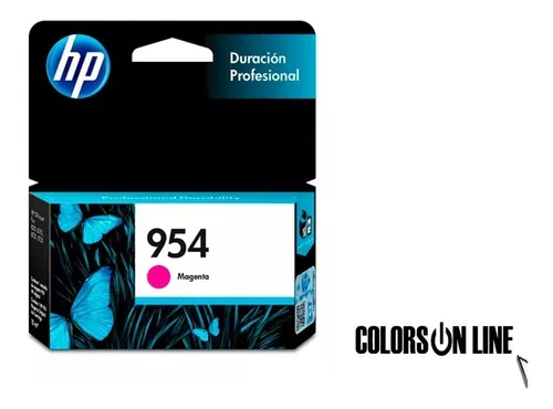 Cartucho De Tinta Hp 954 Magenta Original L0s53al