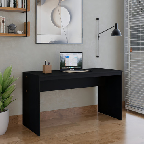 Mesa Para Escritório 135cm Office Turim Espresso Móveis Wt