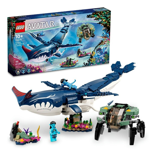 Kit Lego Avatar Payakan El Tulkun Y Crabsuit 75579 3+