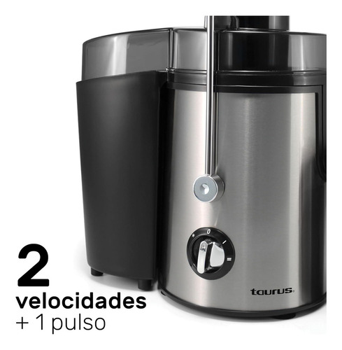 Extractor De Jugos 2vel. Acero Inox. Taurus Liquafruit 2000