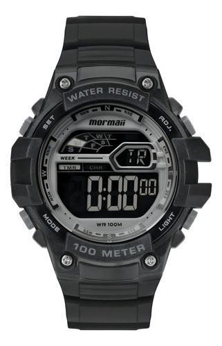 Reloj Mormaii Wave Black para hombre - MO3480ad/8c
