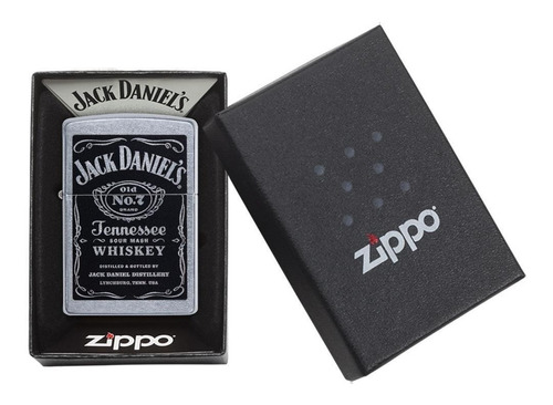 Zippo Encendedor Original Jack Daniel's Cromado Us24479