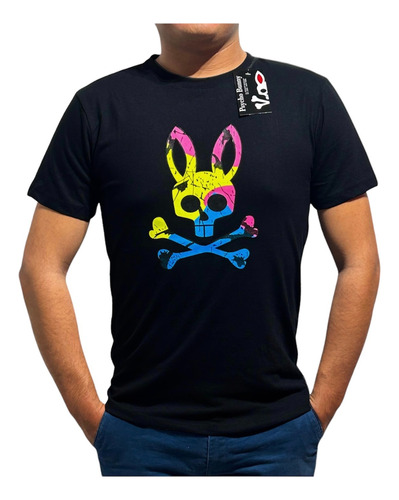 Lote De 3 Playera Psycho Bunny Moda Caballero Envío Gratis