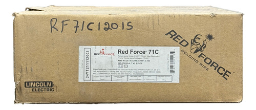 Micro Alambre Tubular 71c 15 Kg .045 Lincoln Electric Gris