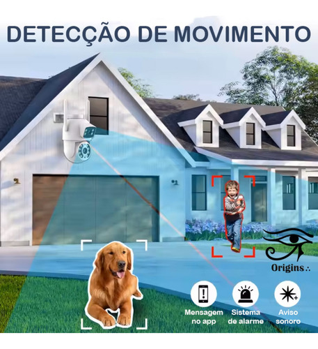 Kit 3 Câmera Segurança Ip A28 Prova Dagua Lente Dupla Yoosee