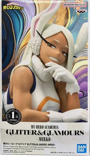 Mirko Glitter & Glamours Boku No Hero - Banpresto | MercadoLivre