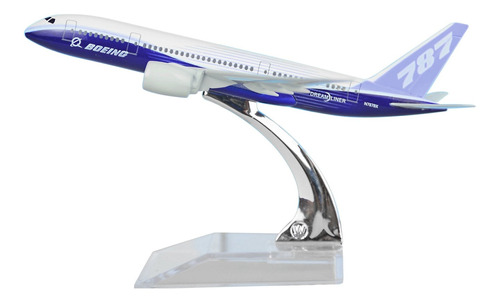 24-hours Boeing 787 Modelo Avion Aleacion Metal Fundido