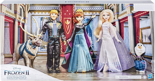 Disney Frozen 2 Escena Final Set De 5 Muñecos (Usado)