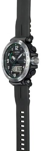 Reloj Casio Pro Trek Solar Original Modelo Prg-601 Negro