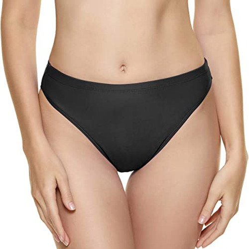 Pantalones De Baño Tipo Bikini Para Mujer De Alta Calidad, C