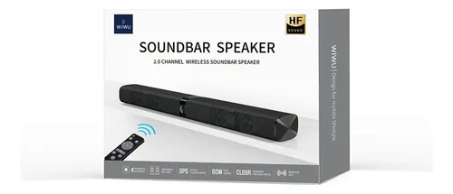 Wiwu S1 Parlantes 2 En 1 Barra De Sonido O 2.0 60w