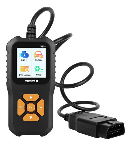 Escáner Obd2 V318 Check Engine System, Lector De Códigos De