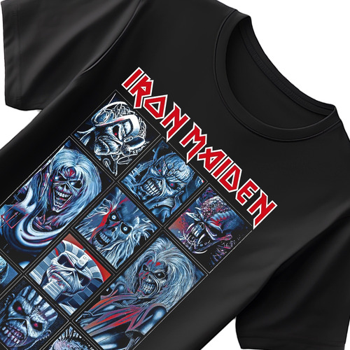 Playera Iron Maiden Unisex - Estilo Único Y Rockero
