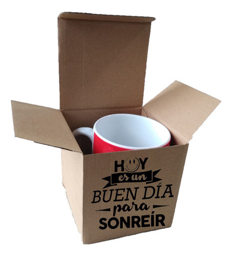 Caja Para Mug Estampada R100