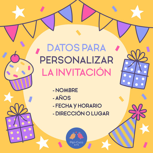 Invitación Virtual Imagen Digital - Bob Esponja (modelo 2)