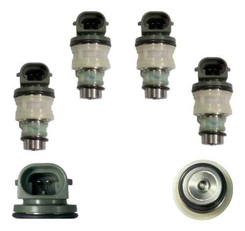 4 Inyectores Gasolina Gris Chevrolet Beretta 2.2l 92-96