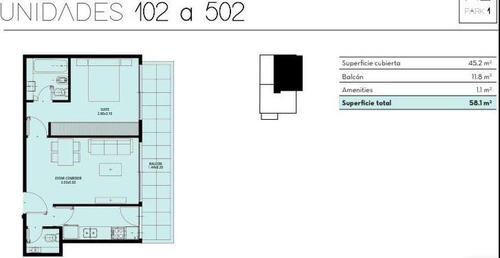 Imagen 4 de 15 de Departamento - Palermo Hollywood