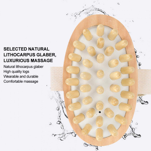 Cepillo Exfoliante Corporal Y Masajeador Spa Para Mujeres Y