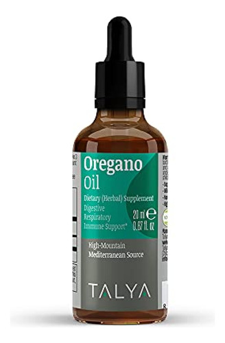 Oil Oregano Talya Suplemento Herbario De Aceite De Orégano 0