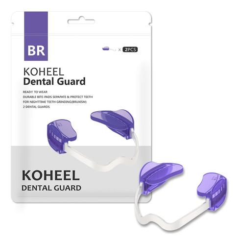 Koheel Protector Bucal Ajustable Para Bruxismo 2 Unidades Mm