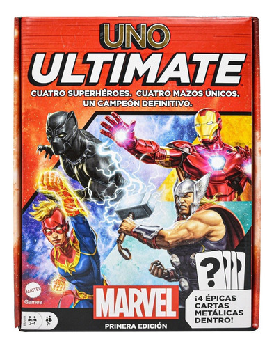 Marvel Uno Ultimate Primera Edicion Mattel