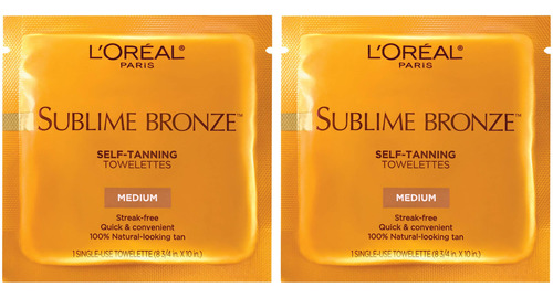 Toallitas Autobronceadoras L'oreal Paris Sublime Bronze De 6