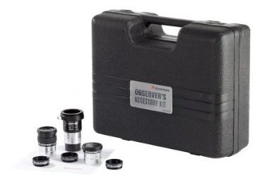 Celestron 94308 Observadores Kit De Accesorios (negro).