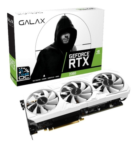 Placa de vídeo Nvidia Galax  EX Gamer GeForce RTX 20 Series RTX 2080 28NSL6MDW7G2 8GB