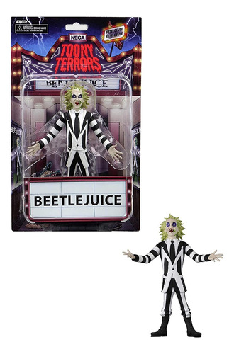 Toony Terrors - Serie 4 - Beetlejuice - Figura De Acción De