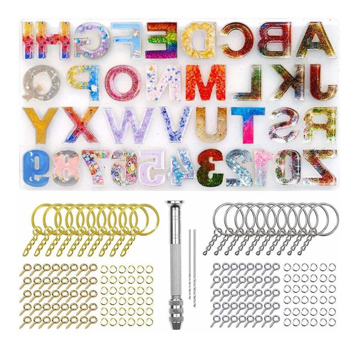 Juego De Moldes De Fundición De Resina De Silicona Con...