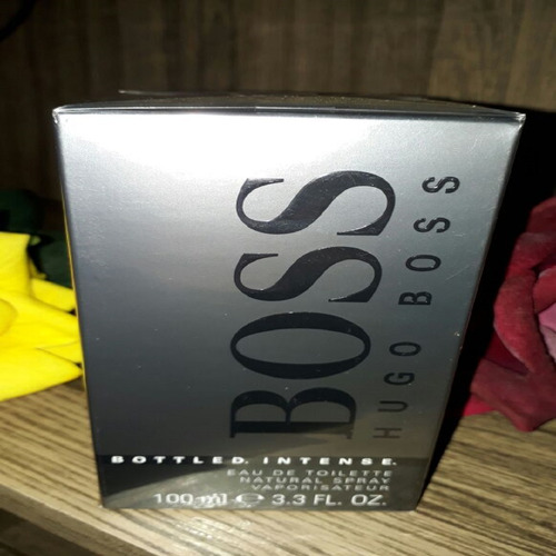 Perfume Hugo Boss Bottled Cinza 100ml - Original E Lacrado