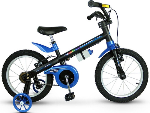 Bicicleta Infantil Aro 16 Apollo Pto/azl Nathor