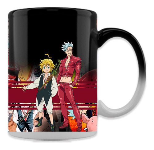 Taza Magica Meliodas Y Ban 7 Pecados Capitales - Nnt