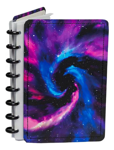 Caderno De Disco 80fls Fun Cosmic A5 Diskô