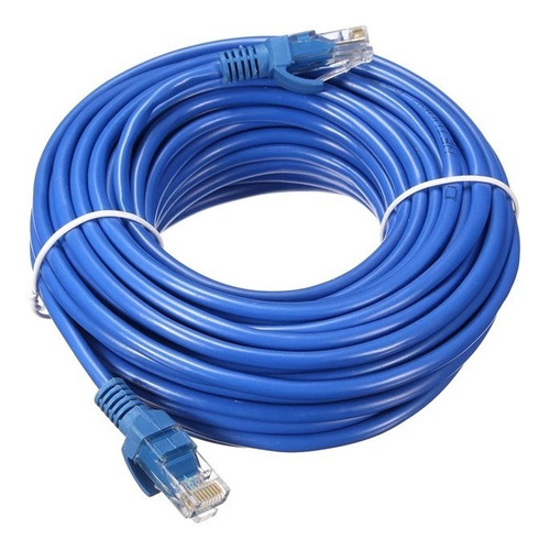 Cable De Red 15 Metros Armado Utp Pc Módem Smart Cat. 5e Rj4