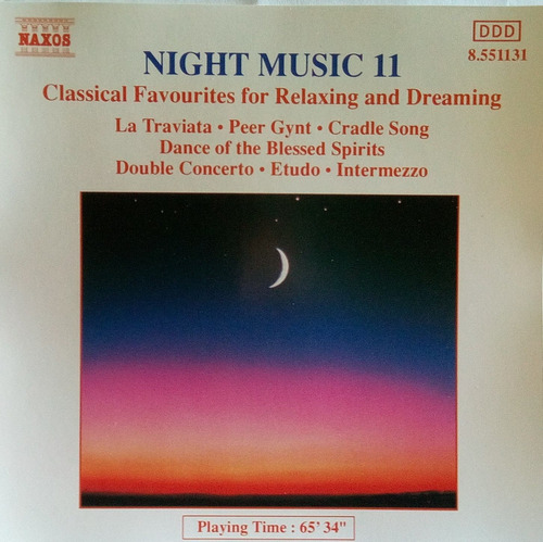 Cd Night Music 11  Classical Favourites... 