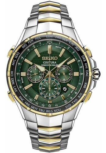 Reloj Seiko Para Hombre Ssg022 De Cuarzo Japonés Con