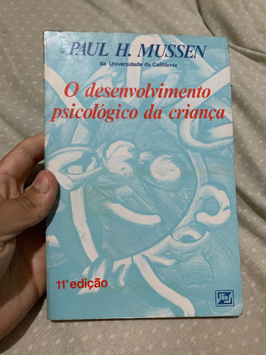 Livro O Desenvolvimento Psicológico Da Criança- Paul Mussen (Usado)