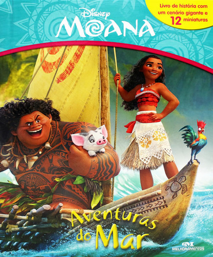 Moana: Aventuras Do Mar, De Disney. Editora Melhoramentos, Capa Mole Em Português