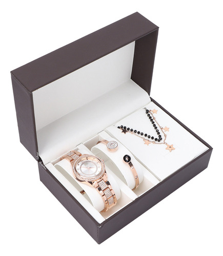 Reloj Joyería Regalo Mujer Conjunto Pulsera Collar Esposa