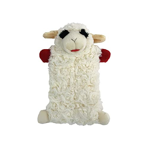 Peluche Lamb Chop Squeaker Mat Perros, 9 Pulgadas, Raza...