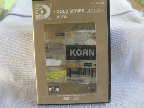 Dvd Korn Gold Series Limited Dvd+cd