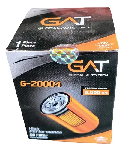 comprar Filtro De Aceite Hilux Machito Four Runner Autana Gat 20004 comprar Filtro De Aceite Hilux Machito Four Runner Autana Gat 20004