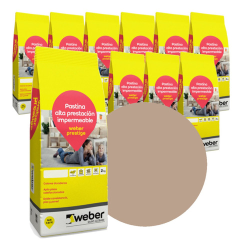 Pack De 10 Unidades Pastinas Prestige Weber Color Olmo