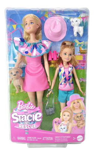 Barbie And Stacie Al Rescate Aventura De Hermanas - Muñeca (Usado)
