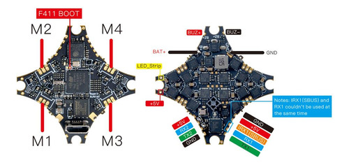 Drone Happymodel Mobula6 Eco 2024 1s Elrs Sin Escobillas De