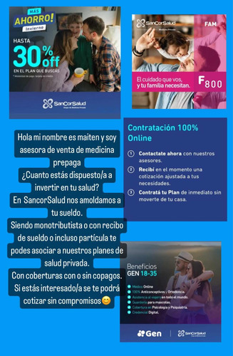 Sancorsalud Medicina Privada Prepaga