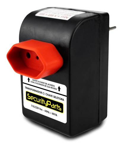 Imagem 5 de 5 de Auto Transformador Com Chave 45w Conversor 110/220v Bivolt