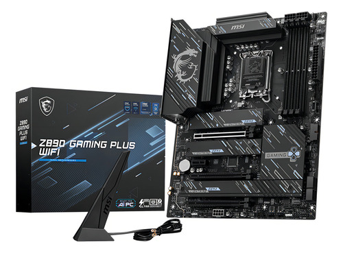 Mother Z890 Gaming Plus Wifi Ddr5 Msi 15gen Color Negro