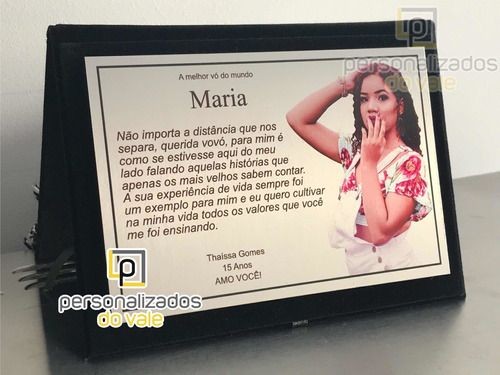 Placa De Homenagem Dia Da Mulher